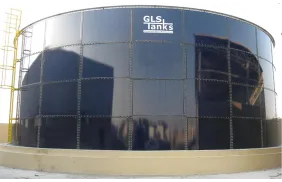 Glass Lined Steel Water Tanks